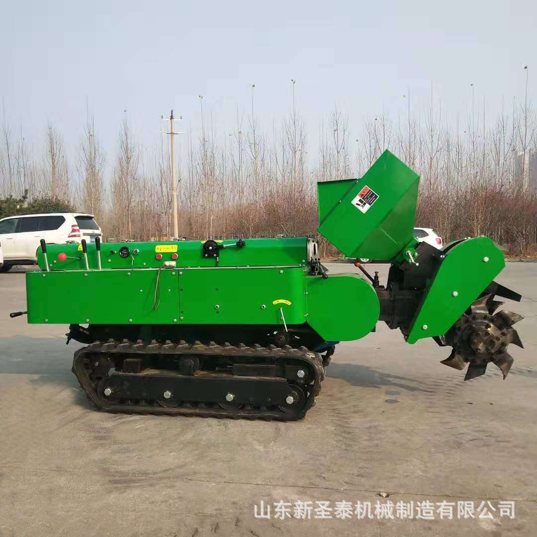 小型果园开沟施肥机厂家直销 自动行走式果园开沟施肥机工作视频