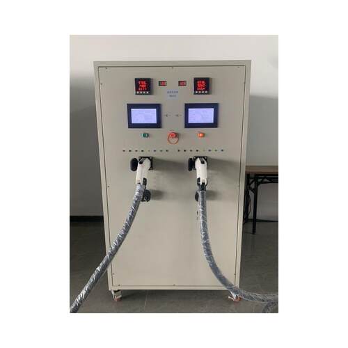 160KW双枪商用共享直流充电桩落地式国标通用单智能快充