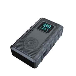 多功能12式 V汽车启动便携机气泵搭电宝一体汽车应急启动打电源