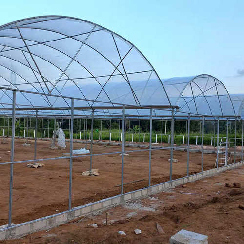 农业温室大棚设计安装包料单体插地棚蔬菜种植棚冬暖夏凉种植暖棚