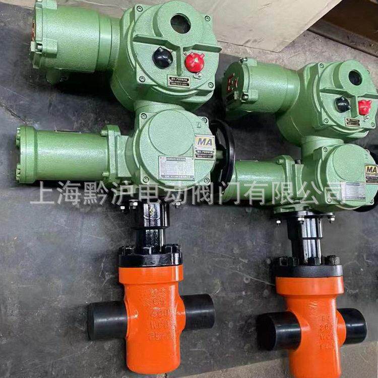 ZF63Y-PN400-DN65特压沟槽闸阀 煤矿用特压隔爆型电动闸阀