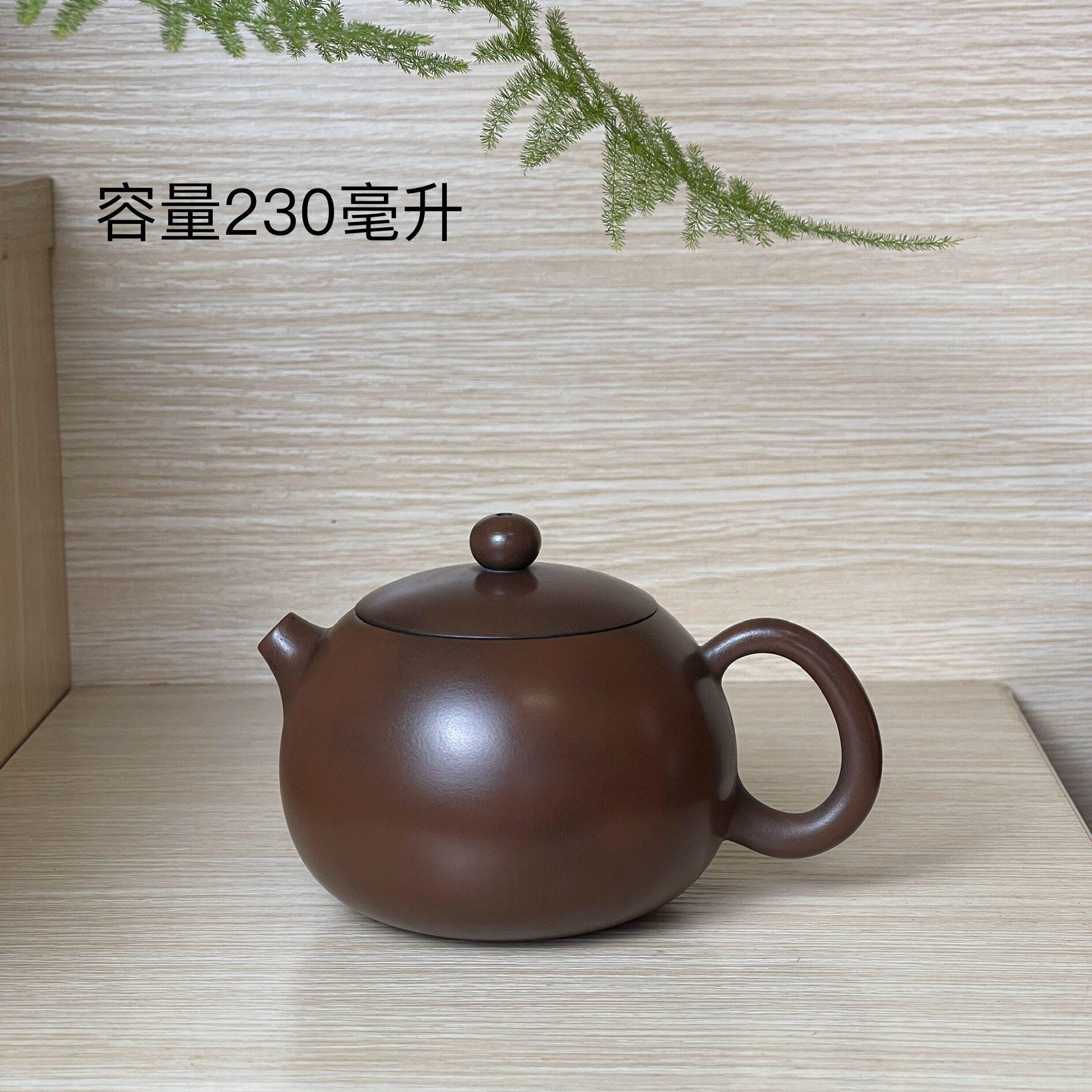 云南建水紫陶茶壶纯手工陶壶泡茶壶功夫茶具非紫砂西施壶礼盒装素