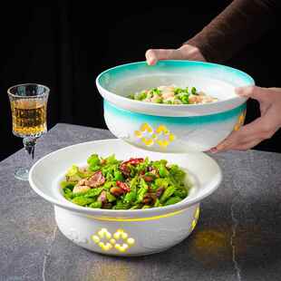 NNV具酒店炉餐陶瓷酒精蜡烛保温用加热菜盘子汤盘商明粤菜私房菜