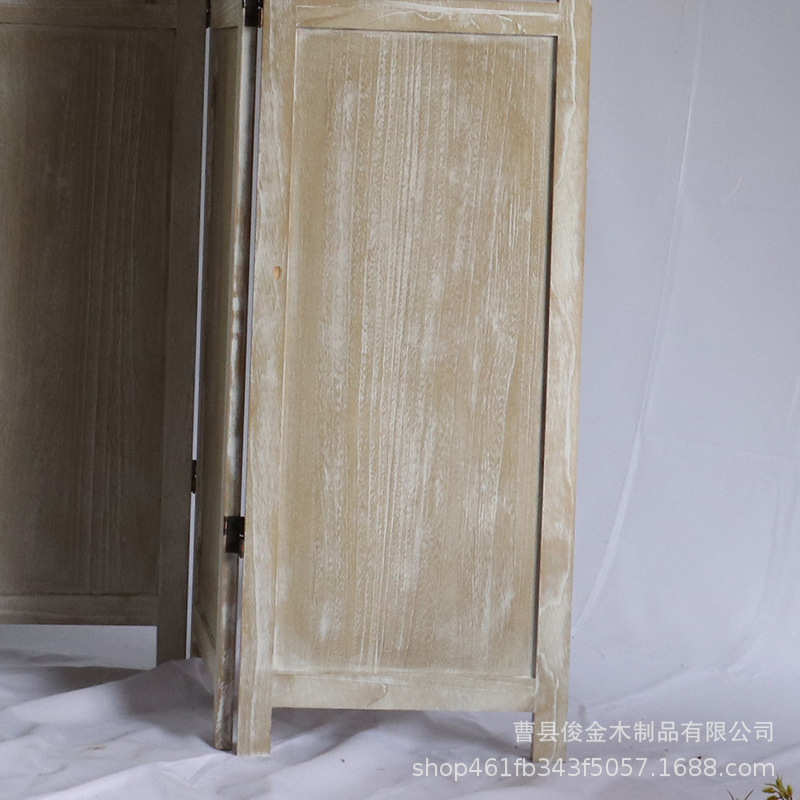 新中式屏风隔断墙客厅折叠卧室隔断屏风家用酒店玄关木屏风批发