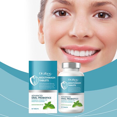 ORALHOE Oral Freshening Mouthwash Granules - Gentle Care for