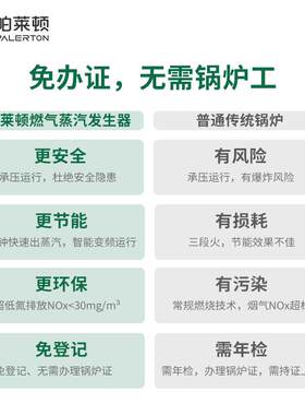 免年审气1吨蒸汽发器安全节能压力可调节生天燃GVM气然高温蒸汽锅
