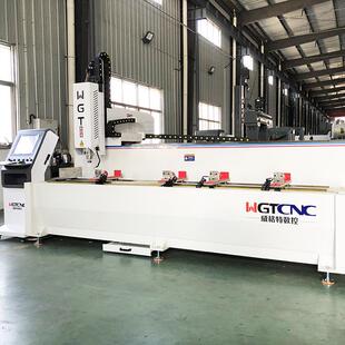 线型材三轴加工中心电池模组型材钻铣床工业铝型材复合加工中心