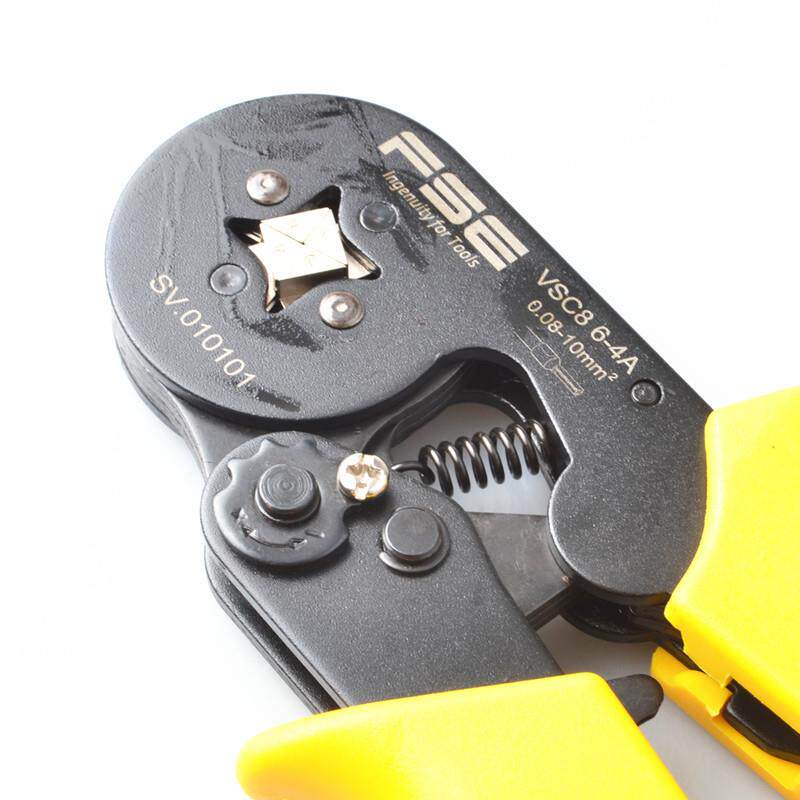 新款直销VSC8 6-4A 管型压线钳工具冷压端子钳多功能压接钳电工0.