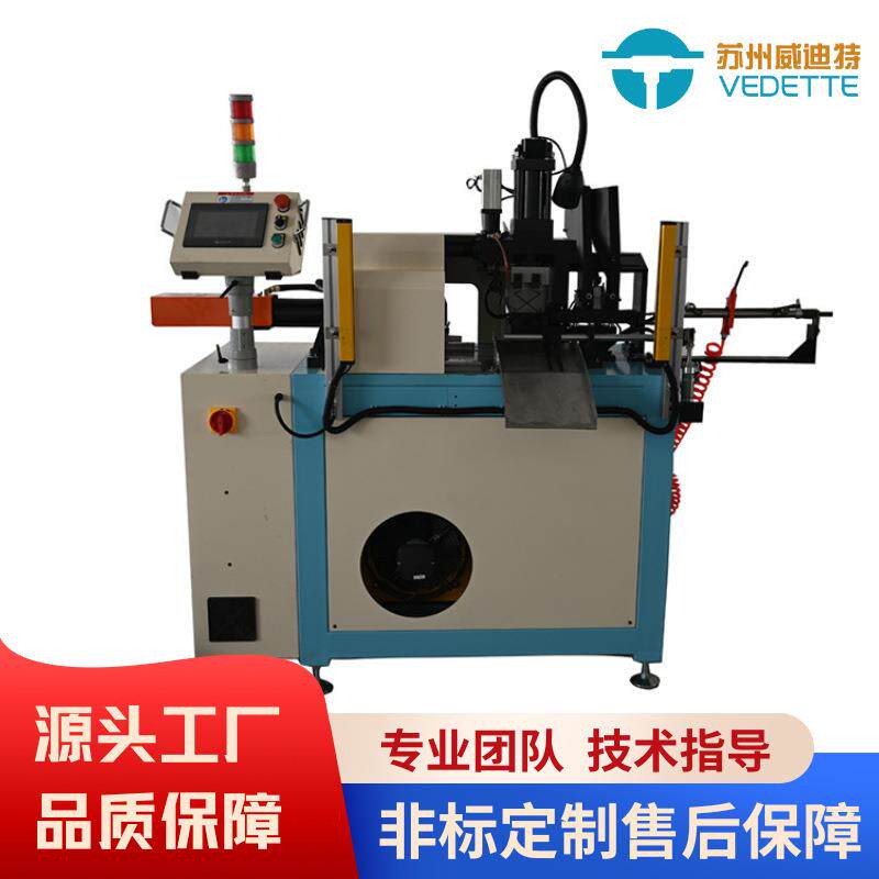 铜铝管端机圆管液压缩管机全自动数控管端机复液数控压管机设备
