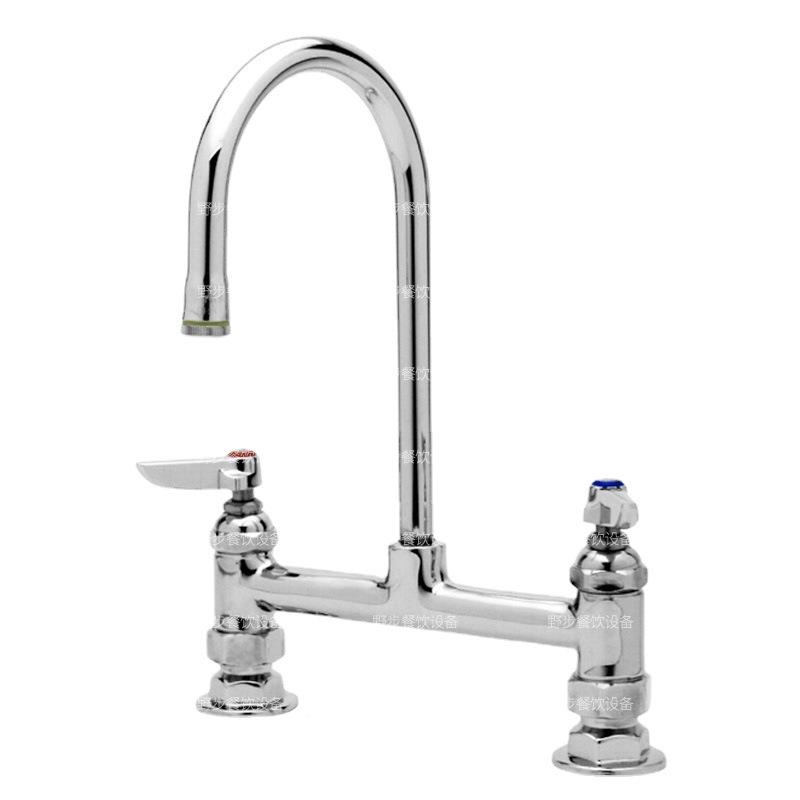 美T国双aB-0321mp;S天仕台式孔厨房水龙头&B-0321 鹅颈摇摆龙头