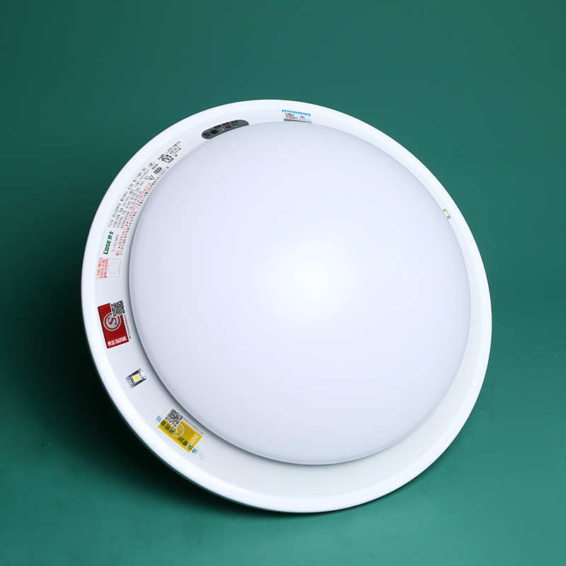 劳士照明 消防应急照明灯 楼道家用商场led吸顶灯感应灯批发