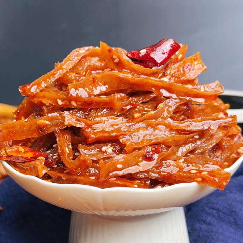 魔芋干湖南特产魔芋干冷水江瑶妹麻辣魔芋丝手工零食开袋即食休闲