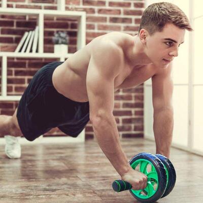 Exercise Equipment Home Sports Gym Wheels Abdominal Roller