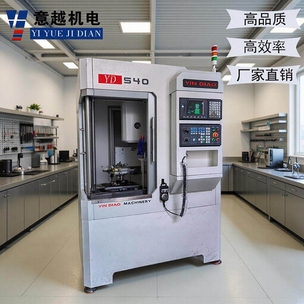 爆款小型精雕机CNC8刀库钻攻中心金属模具数控雕铣机电脑锣
