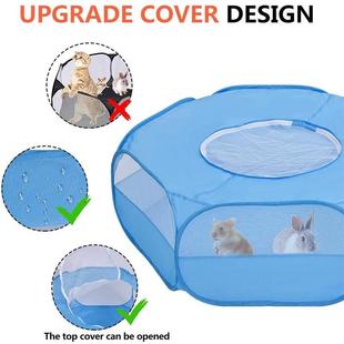 爆款新品折叠小宠物围栏户外室内锻炼游戏爬行小动物帐篷