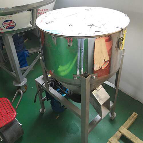 化工原料混合机工业不锈钢粉剂腰鼓式电动搅拌机养殖干湿拌料机械