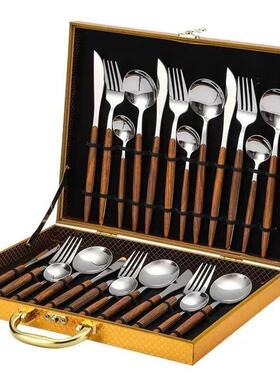 western other tableware steak cutlery set knife fork spoon