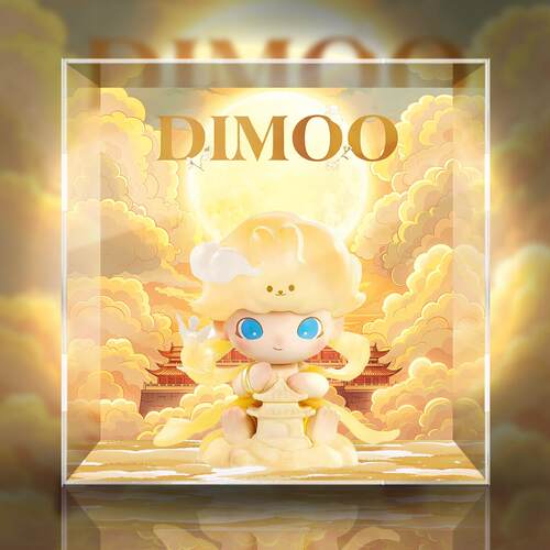 【移不动】Dimoo 月宫吊卡 亚克力专用展示盒