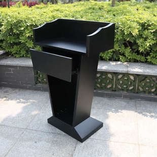 不锈钢演讲发言台户外保安值班登记台餐厅酒店接待台电影院检票台