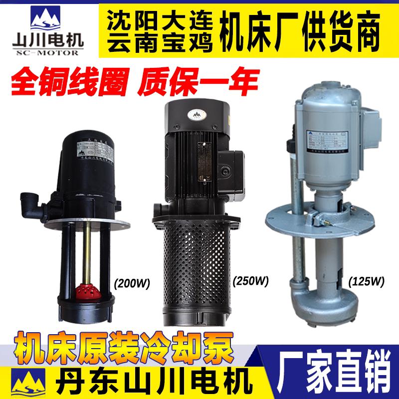 沈阳机床冷却泵YSB-25丹东山川三相电泵数控车床水泵中捷钻床水泵