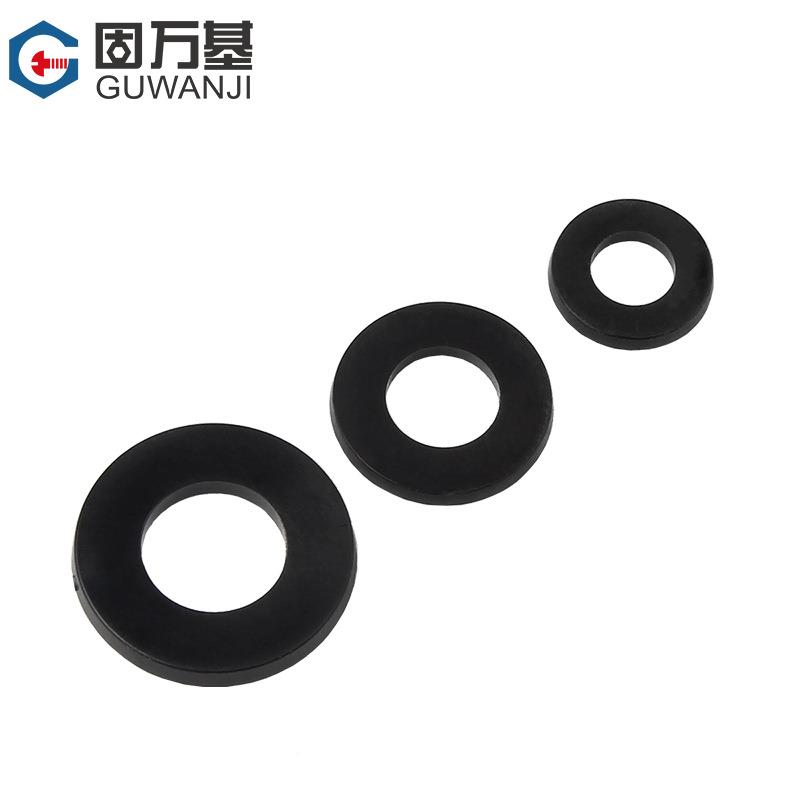 龙垫片绝缘塑料平垫圈黑加大塑胶圆型垫平片M2EET尼MM3/M45M6M10M