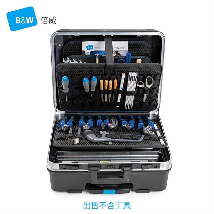 倍威B&W工具箱拉杆箱ABS五金工程师收纳箱114.04升级款120.04图片