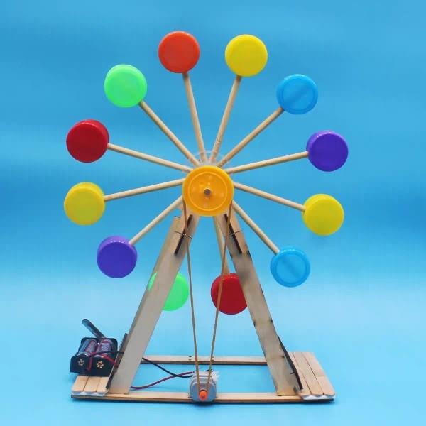 diy摩天轮 中小学生高科技手工小制作小发明物理科学实验大童玩具