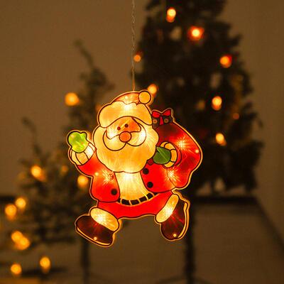 Suction cup hanging light Christmas tree decorative light 灯