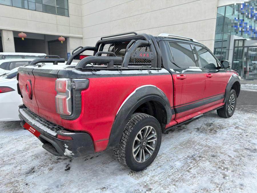 1月2日乌鲁木齐23年上牌长城山海炮皮卡自动四驱柴油网络拍卖公告