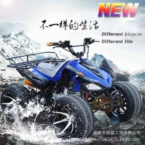 ATV沙滩车四轮越野摩托车小火星110-125cc雪地摩托车漂移竞技卡丁