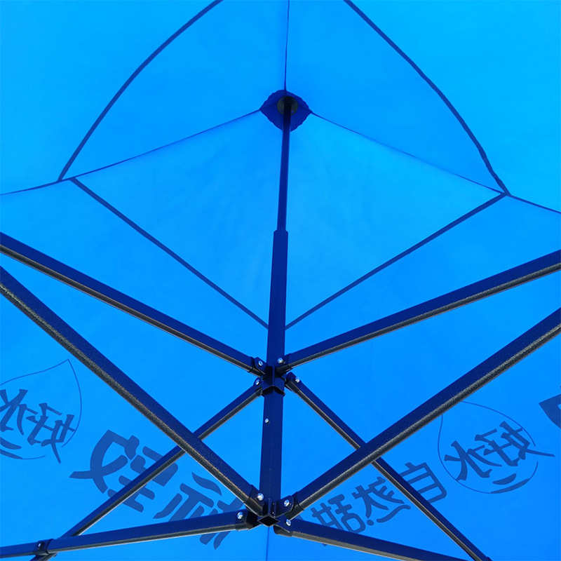 3*3米户外折叠广告印字帐篷四角棚户外遮阳防晒四脚加粗摆摊帐篷