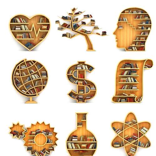 奇可多异阅形绘本馆组合书B184柜学创校走廊展示柜墙意简约读书架