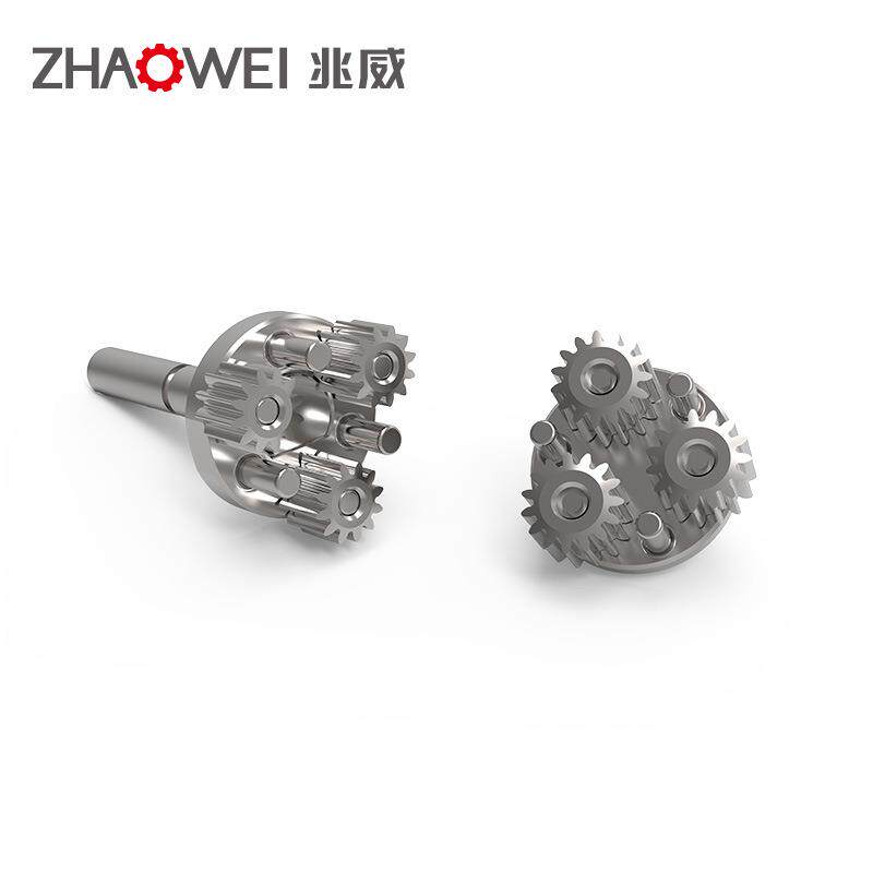 减速轮电机9984齿轮箱57齿6减速比直线推电杆打蛋器减速直流无级