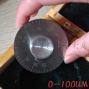 0～200um 滚轮式 100 滚轮厚度规 QUL湿膜测厚仪 湿膜厚度规 轮规