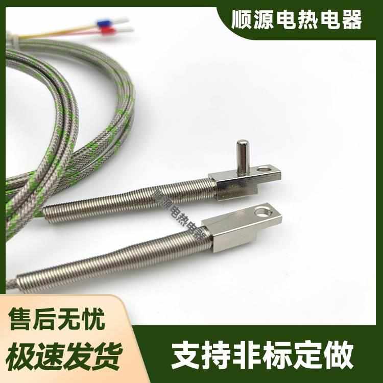 模具J型热流道流道板T字形热电偶分流板感温线K型直角探头测温线*