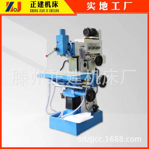 工厂X812工具铣床工作台可升降可加装数显万能工具铣质优价廉