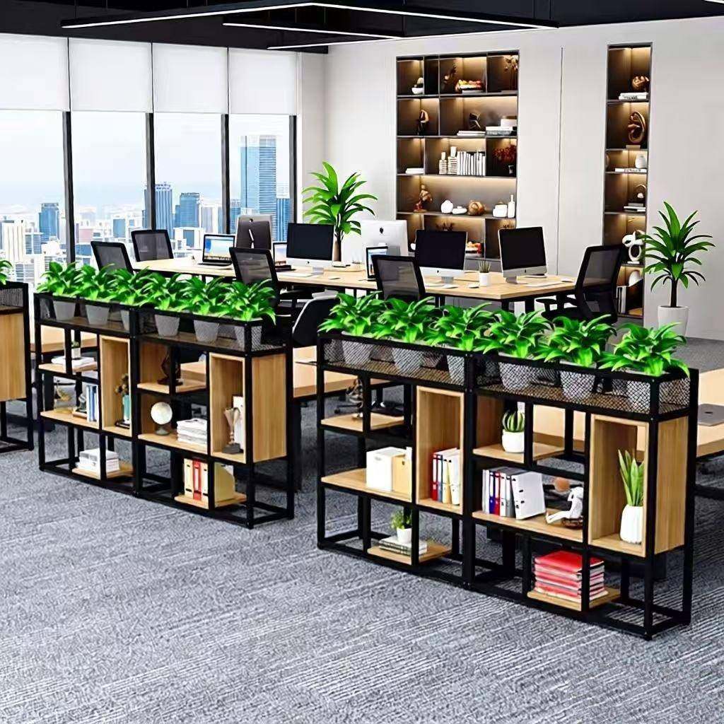办公室矮隔断柜花槽网柜屏风桌边矮柜文件柜铁艺花架储物餐厅隔断,商业/办公家具,办公屏风/隔断,淘宝优惠券,粉丝福利购,淘宝优惠卷