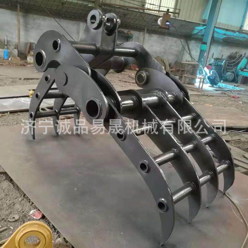 机械式夹木器小型夹木器小型挖机抓木器抓木头抓废铁圆木夹