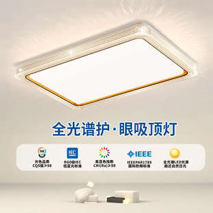 卧室吸顶灯轻奢高级感护眼房间吸顶灯客厅吸顶灯轻奢高级感