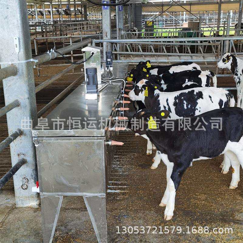 不锈钢恒温电加热犊牛哺乳器小羊自动喂食机犊牛饲喂器