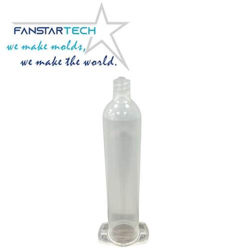 双件头螺牙热熔胶管模具机精多腔点胶RFE配模具注塑密模具厂家