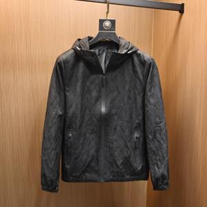 Madness Mdns Clot春季新款轻奢暗纹夹克男装潮牌时尚连帽男外套