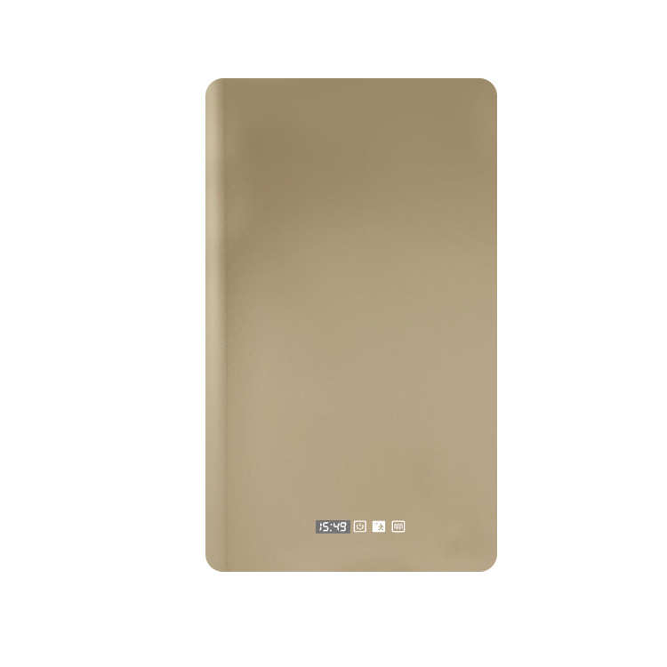 智能浴室镜卫生间镜子防雾化妆镜方形触摸屏led带灯壁挂墙式