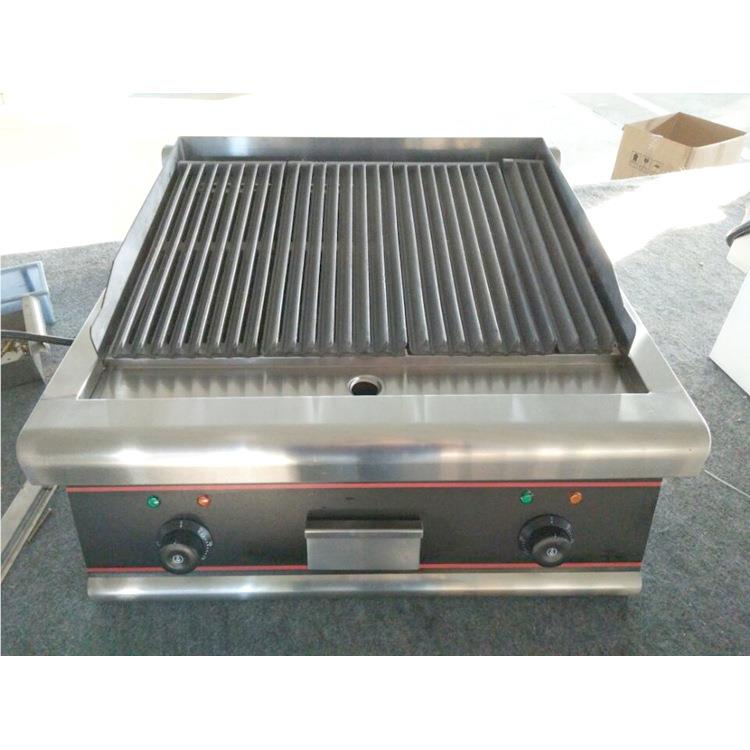 台式电热火山烧烤炉炉火山炉岩石烧烤商用烤牛排烘烤烧烤石701机