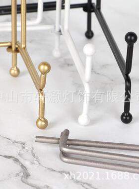 新款直销简约装饰圆盘瓷盘子支架展示架钟表托架盘架相框证书架托