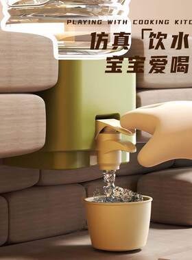 宝宝仿真厨具迷你3女孩6做饭煮超大号礼物儿童过家家厨房玩具套装