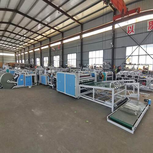 制袋切缝一体机编织袋生产设备全自动制袋机 编织袋切缝一体机