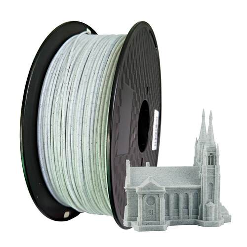 2P803d打印机耗材 PLA 大理石 1.75mm 仿水泥仿建筑材质1KG fdm