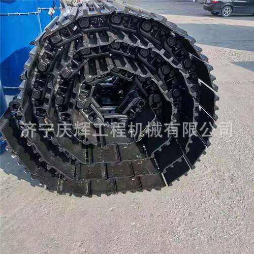 挖掘机链条 支重轮 拖链轮 引导轮 驱动齿 钩机PC200-7履带板总成