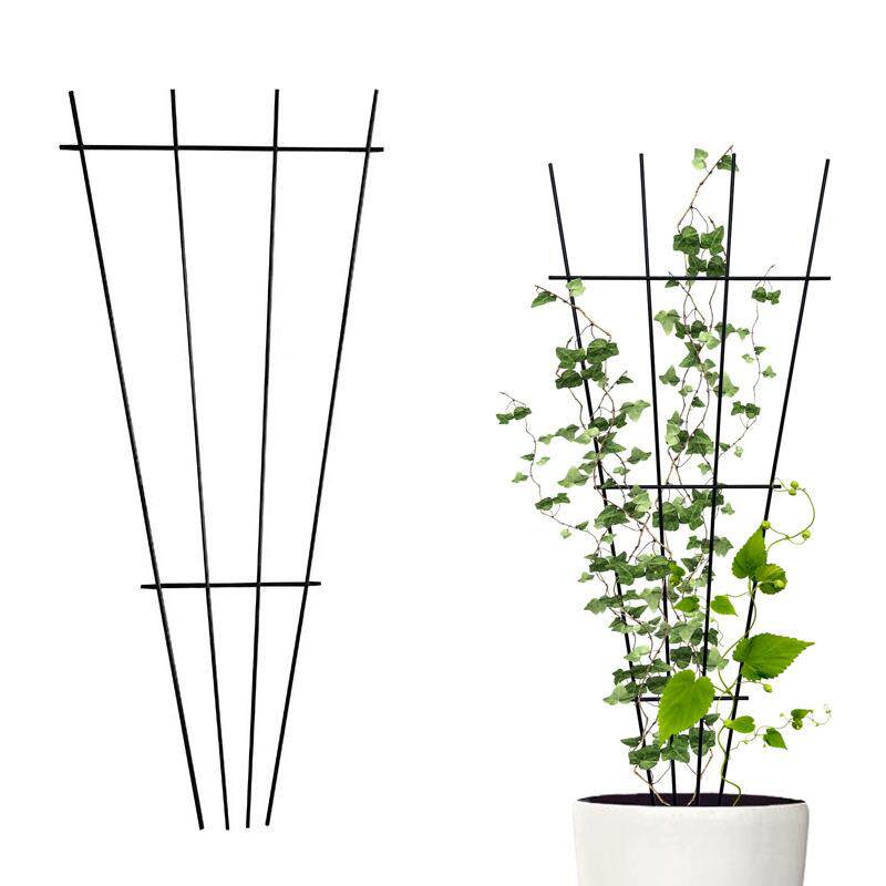 跨境 植物攀爬架 园林铁艺隔断花架爬藤月季支架支撑固定杆亚马逊